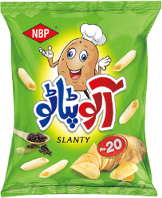 Allo patato Slanty product of NBP foods